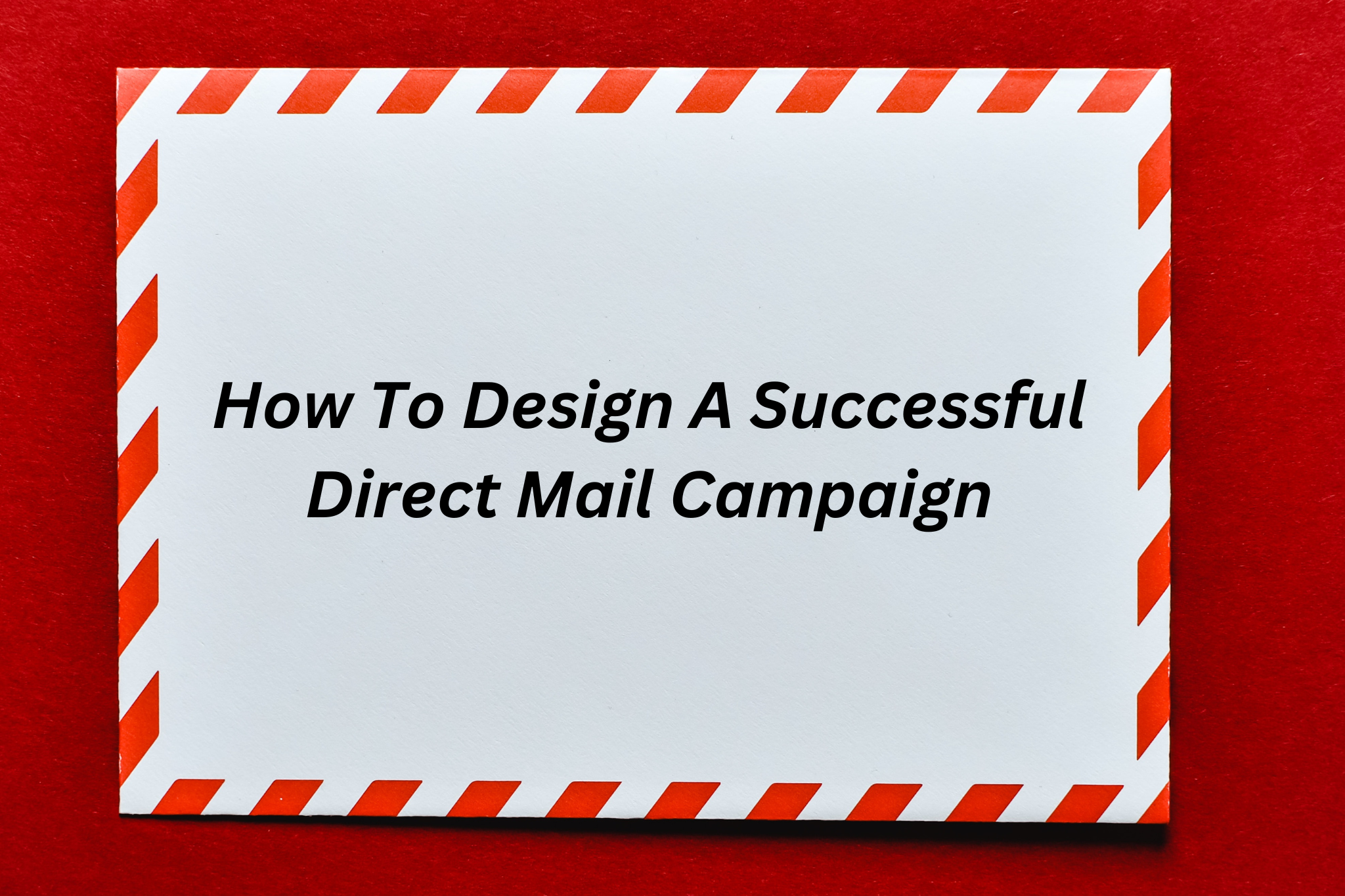 How To Design A Successful Direct Mail Campaign