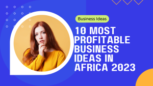 Profitable Business Ideas In Africa